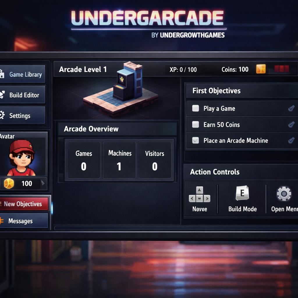 undergarcade tutorial guide by undergrowthgames supporting image 1
