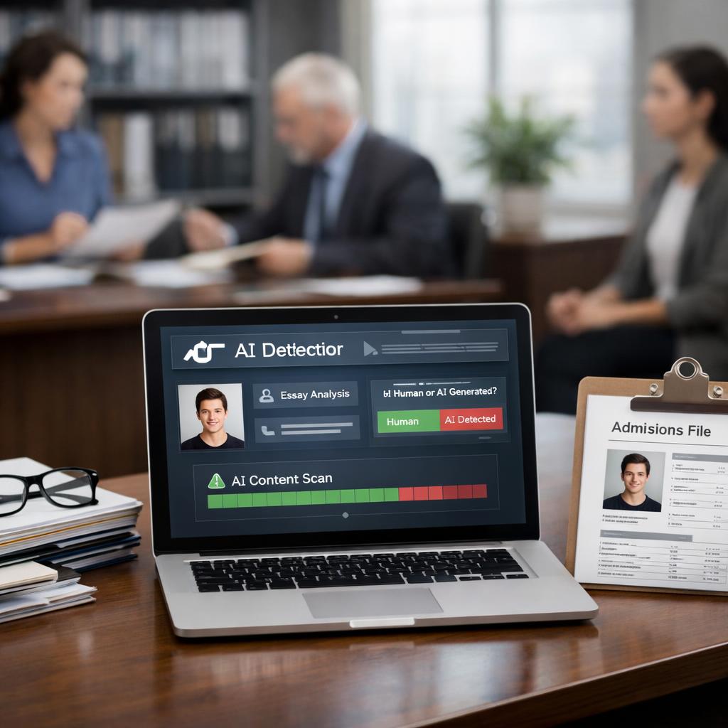 what ai detector do college admissions use cover illustration