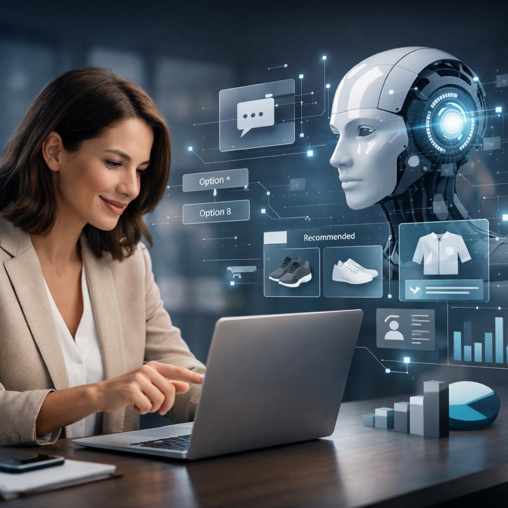 ai guided selling cover illustration