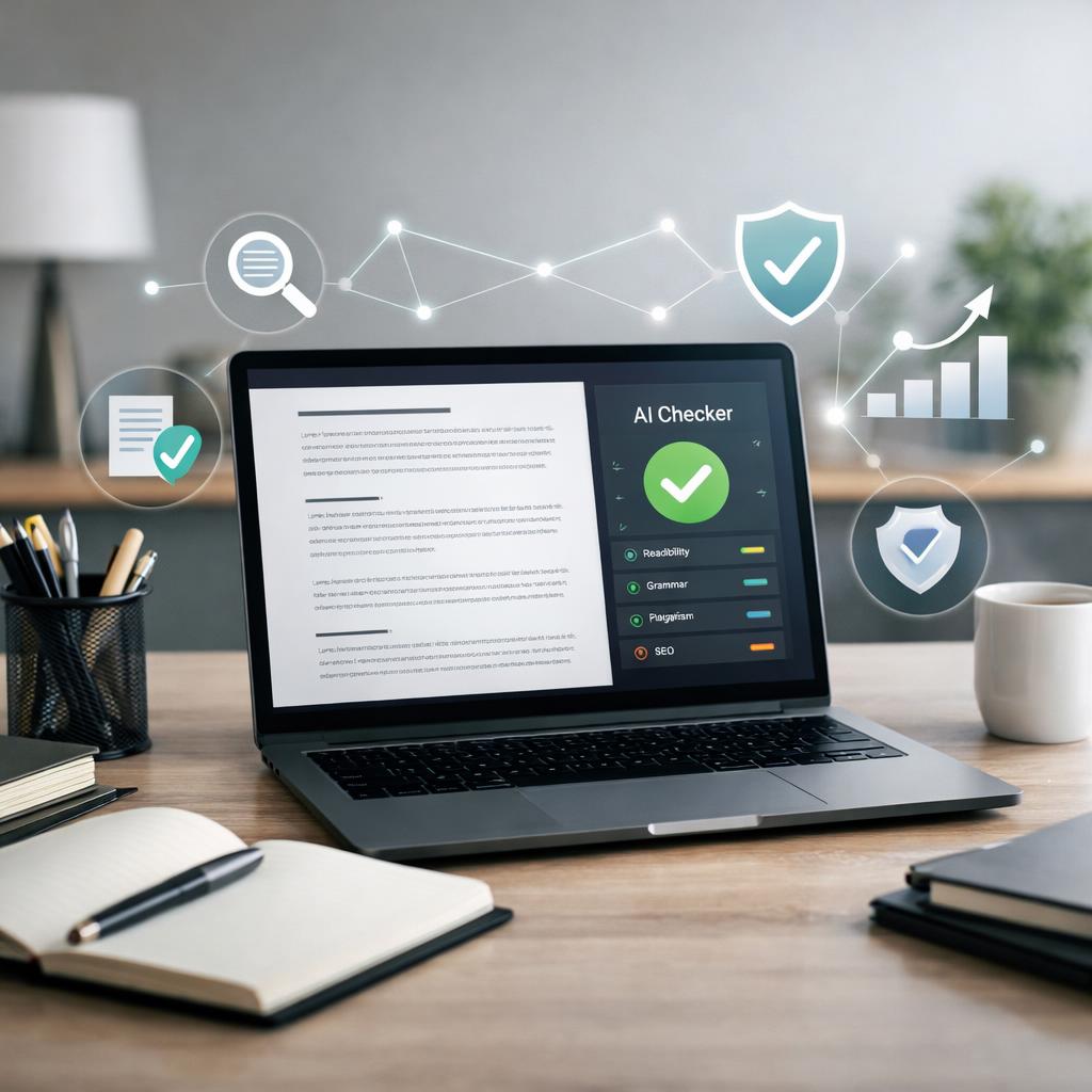 free ai checker for blog posts before publishing cover illustration