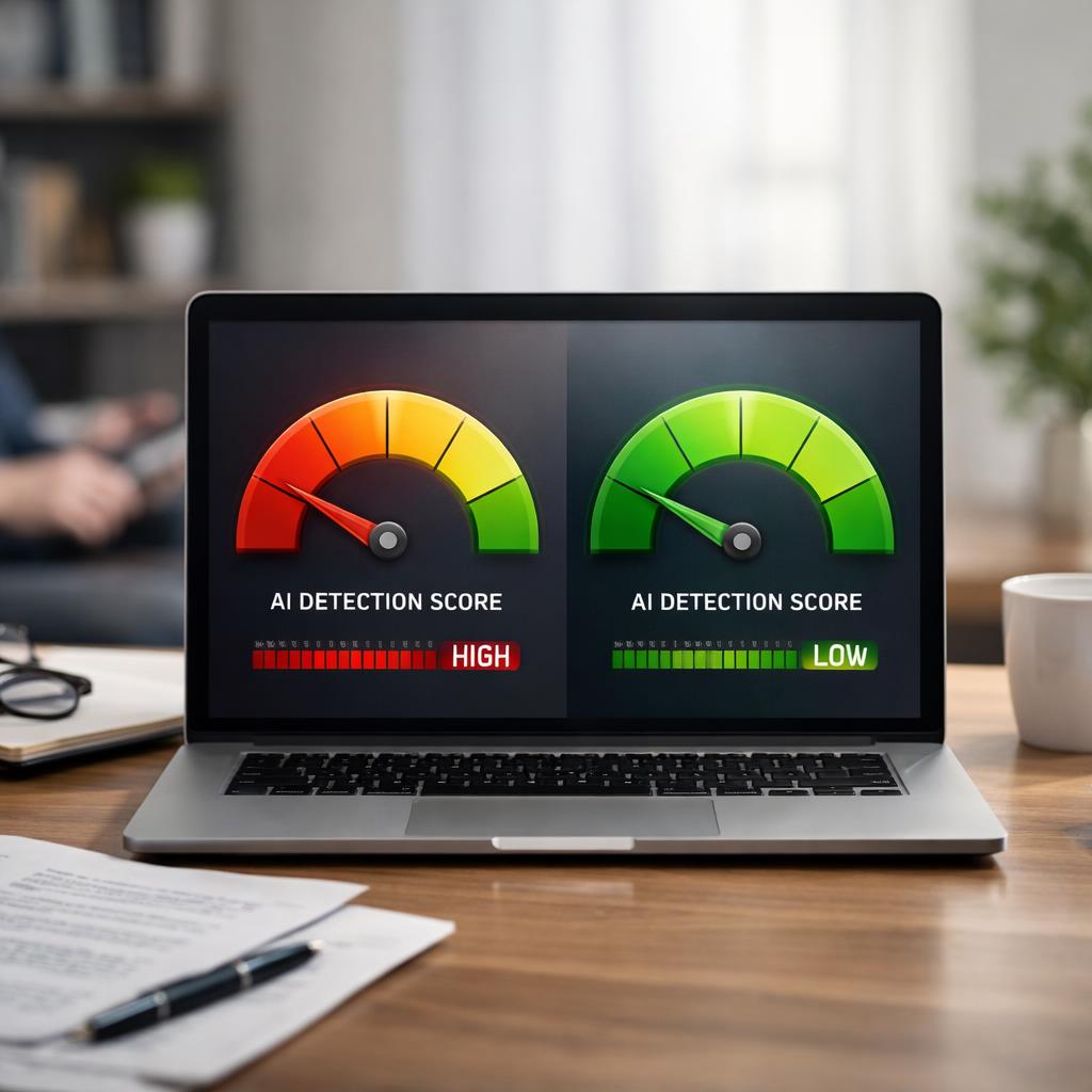 how to lower ai detection score after using chatgpt cover illustration