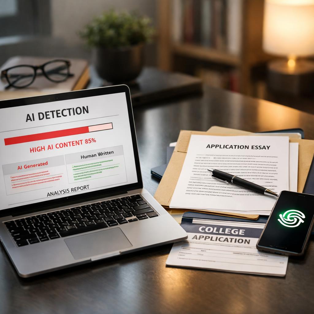 chatgpt detector for college application writing cover illustration