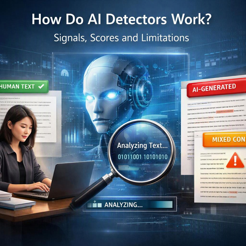 how do ai detectors work cover illustration