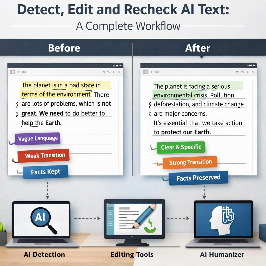 ai detector and humanizer supporting image 2