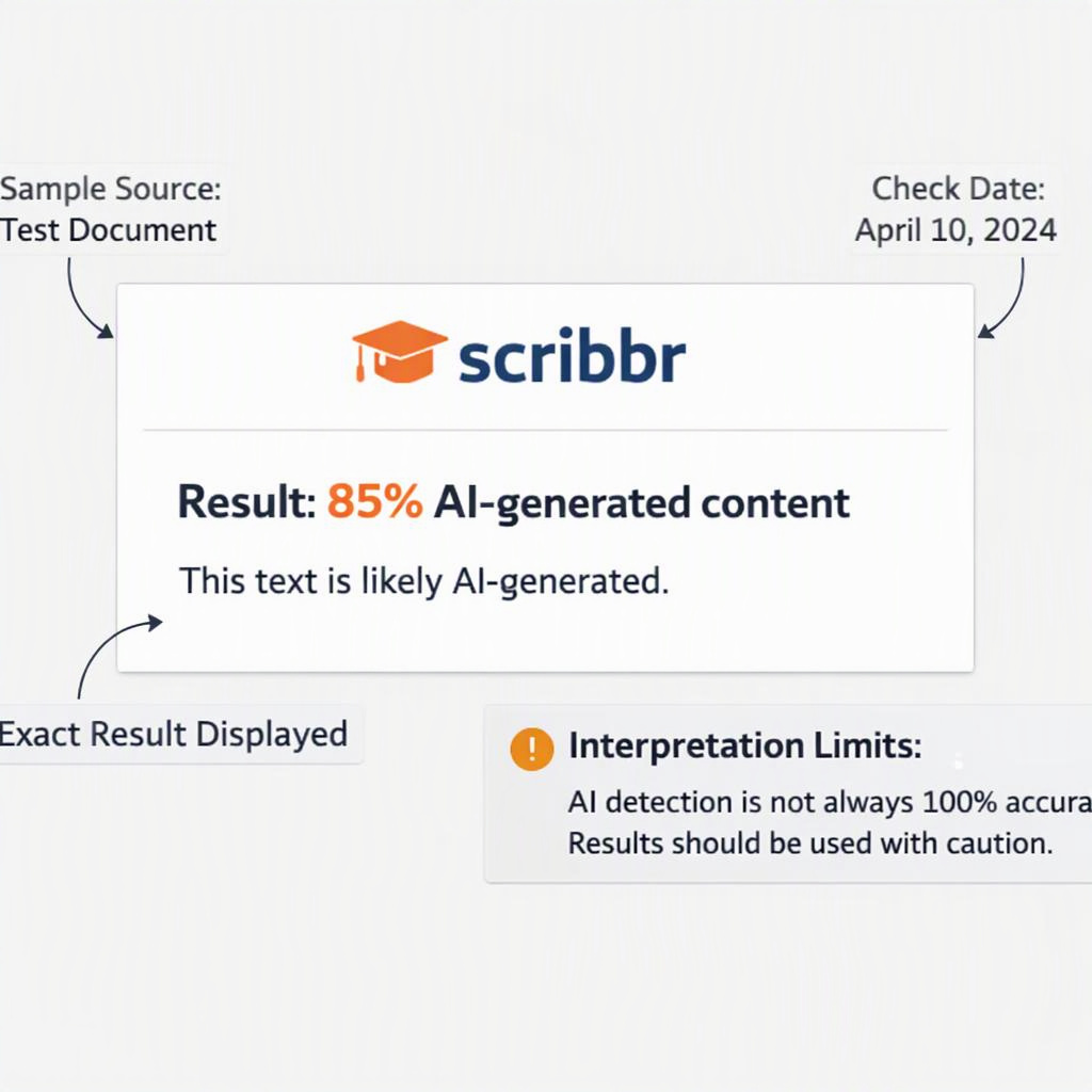 scribbr ai detector supporting image 2