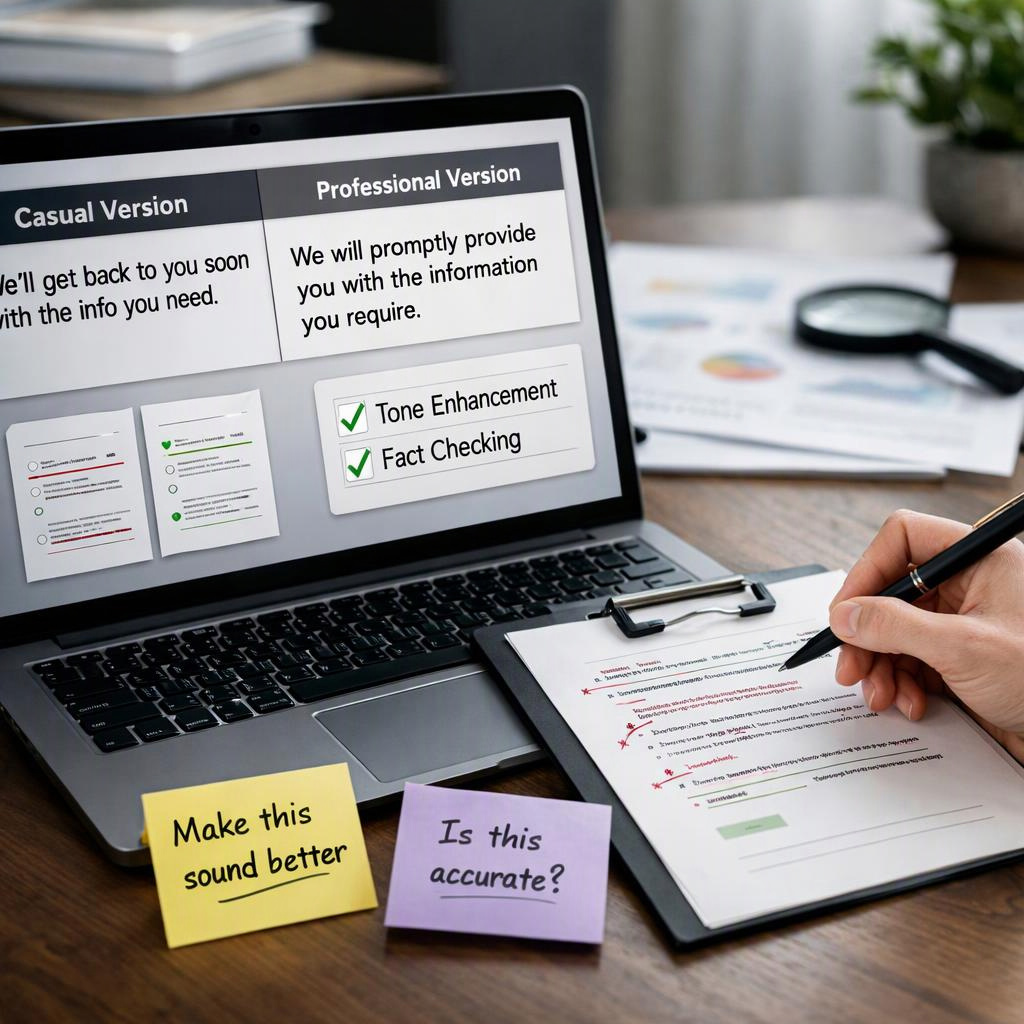 How to Make Writing Sound More Professional Without Changing Meaning
