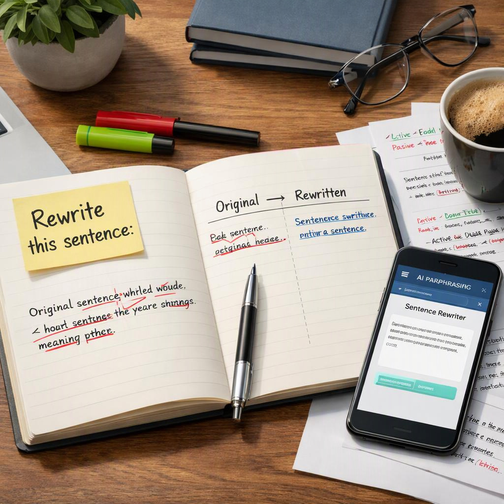 How to Rewrite a Sentence While Preserving Meaning