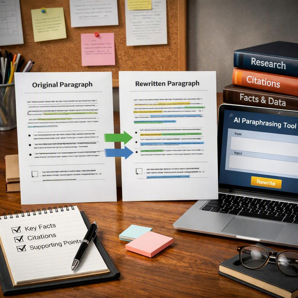 How to Rewrite a Paragraph Without Losing Facts or Structure